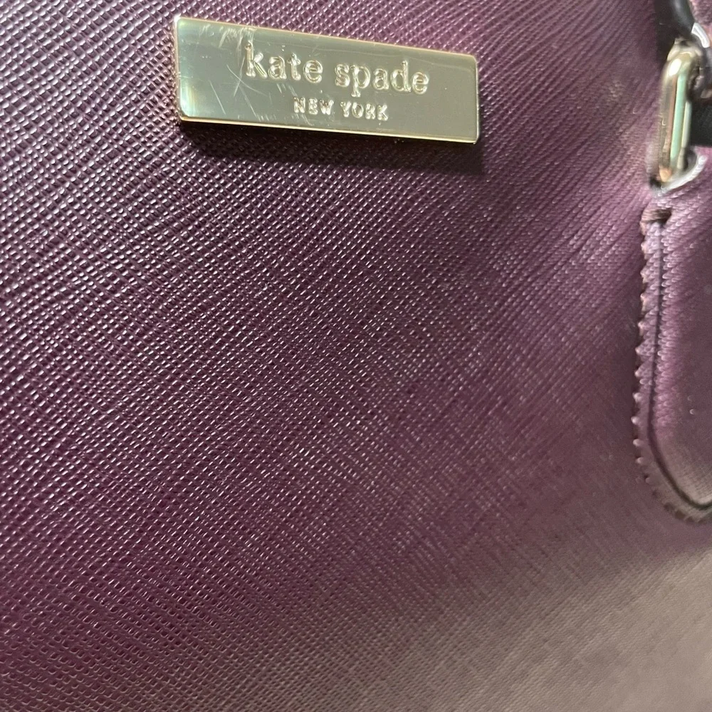 Plum Kate Spade Bag - Picture 2 of 5